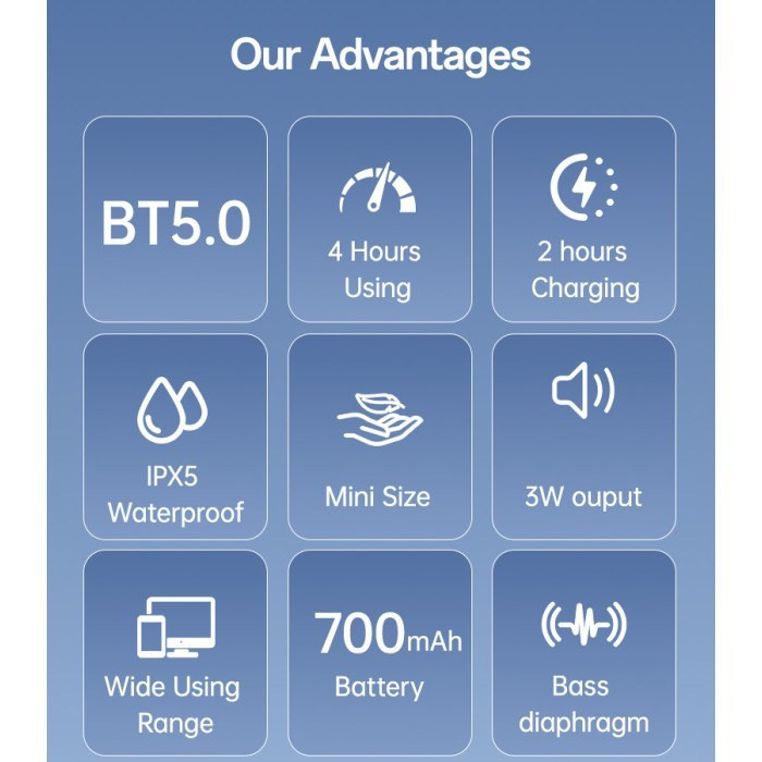 اسپیکر بلوتوثی یسیدو مدل YSW30