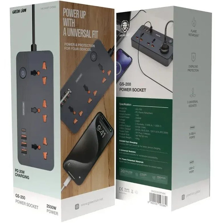 چندراهی برق گرین لاین مدل GS-200