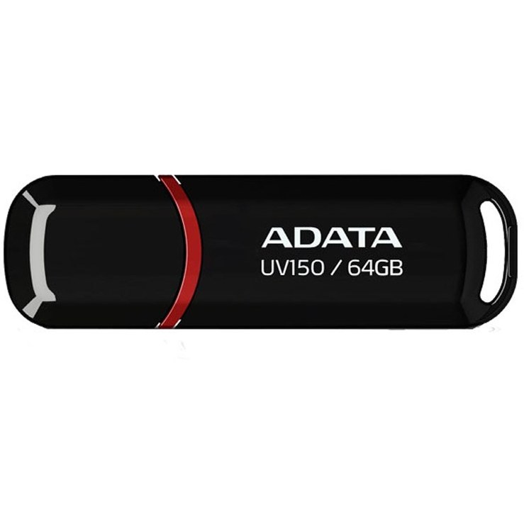 فلش  ای دیتا UV150 USB 3.2 ظرفیت 64 گیگابایت